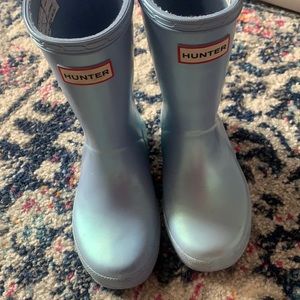 Toddler hunter boots size 10